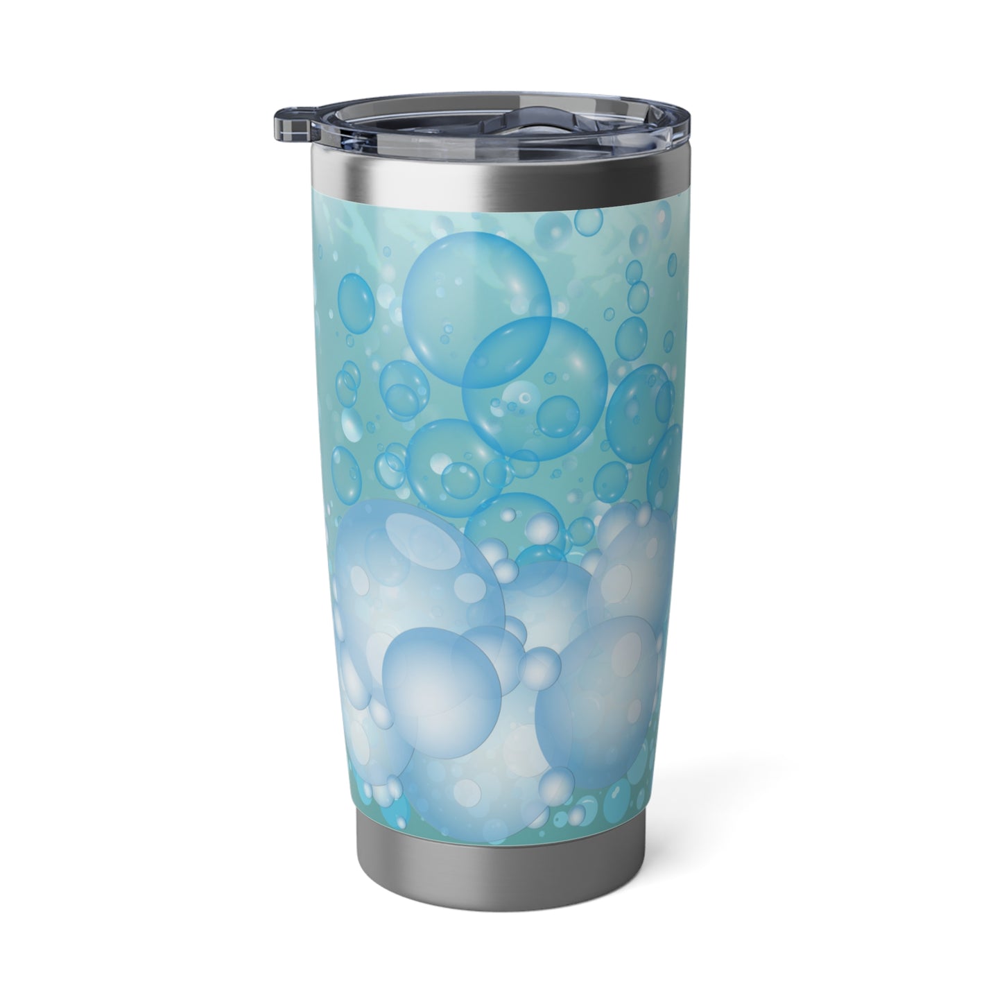 Water Bubble Bliss – Calm Mint | 20oz Tumbler (Effortless Calm Collection)