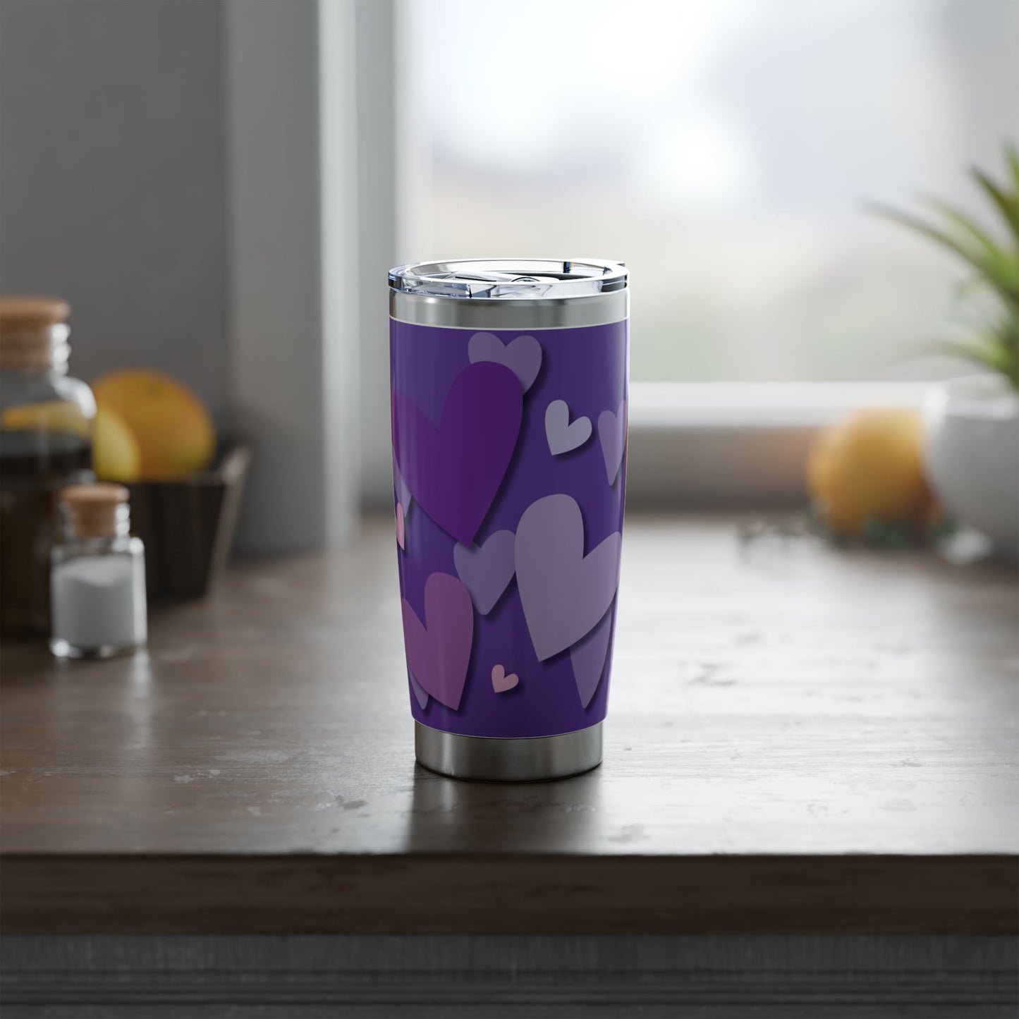 Layered Hearts | Modern Valentine's 20oz Tumbler