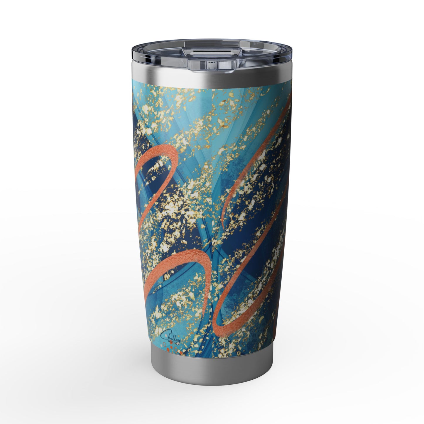 Autumn Pulse Modern Abstract Fall Vagabond 20oz Tumbler