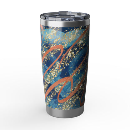 Autumn Pulse Modern Abstract Fall Vagabond 20oz Tumbler