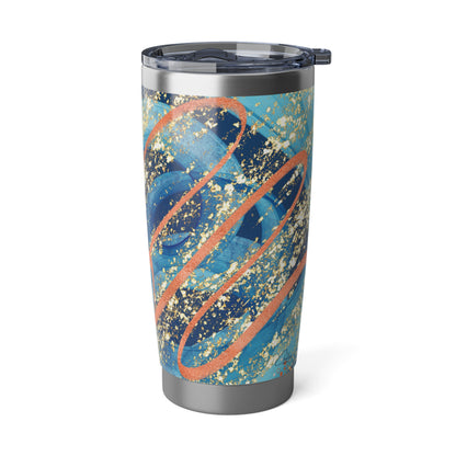 Autumn Days - Autumn Pulse Modern Abstract Fall Tumbler