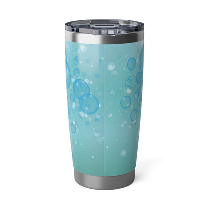 Water Bubble Bliss – Mint Whisper | 20oz Tumbler (Effortless Calm Collection)