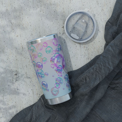 Air Bubble Bliss – Blush Horizon | 20oz Tumbler