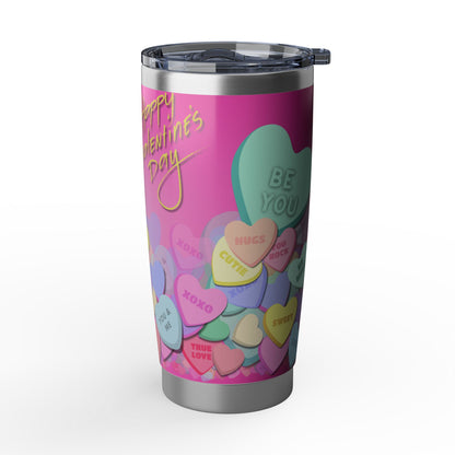 Be You | Valentine's Day Candy Hearts 20oz Tumbler
