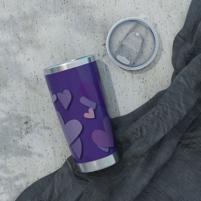 Layered Hearts | Modern Valentine's 20oz Tumbler