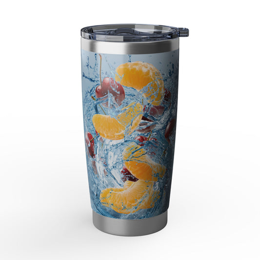 Stay Cool Fruit Splash | 20oz Summer Hydration Tumbler