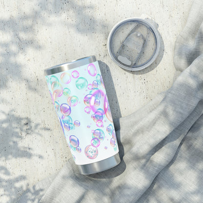 Air Bubble Bliss – Cool Breeze | 20oz Tumbler (Effortless Calm Collection)