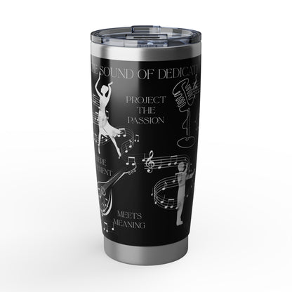 Tempo, Tenacity & Legacy | 20oz Music Teacher Tumbler