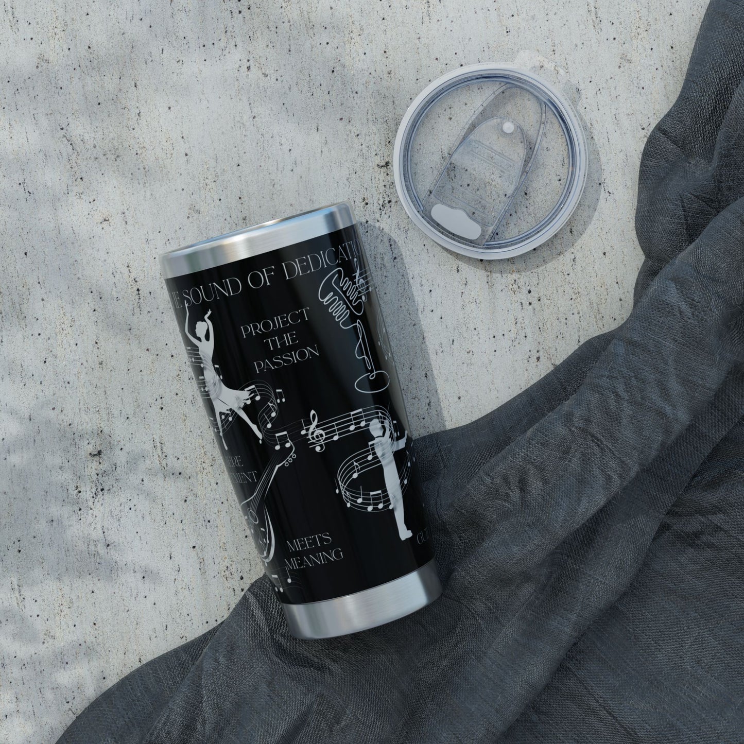 Tempo, Tenacity & Legacy | 20oz Music Teacher Tumbler