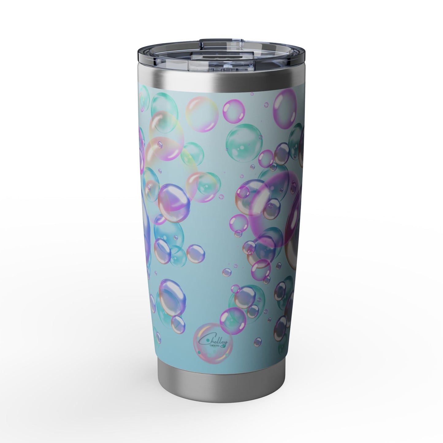 Air Bubble Bliss – Cerulean Rise | 20oz Tumbler