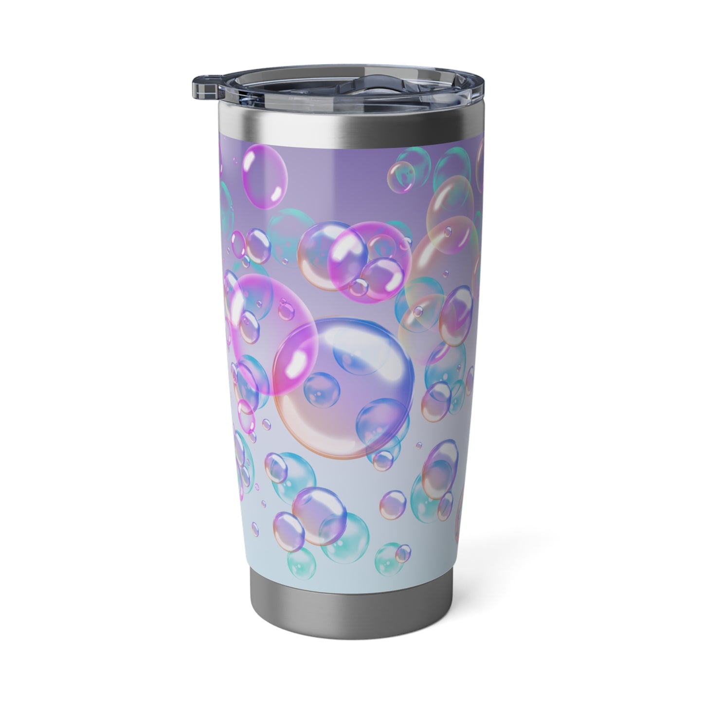 Air Bubble Bliss – Twilight Haze | 20oz Tumbler (Effortless Calm Collection)