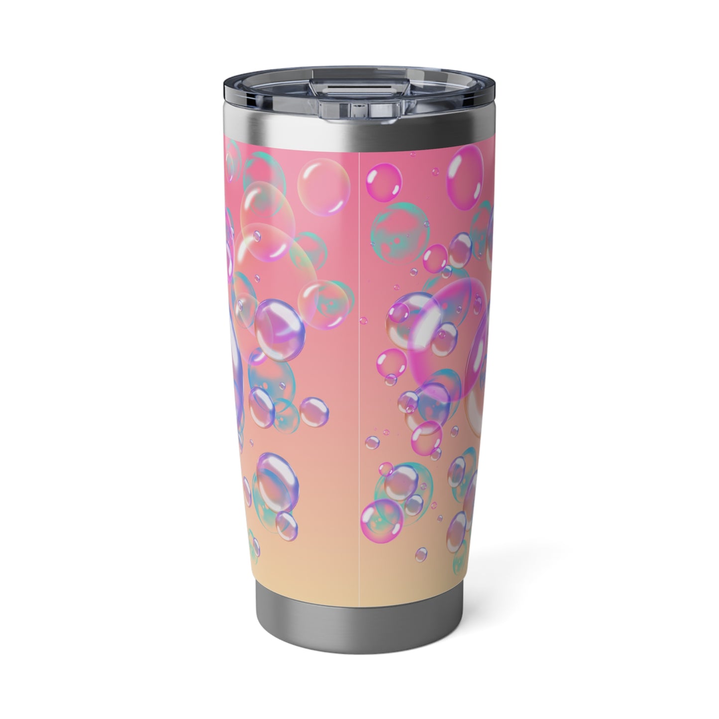 Air Bubble Bliss – Amber Drift | 20oz Tumbler (Effortless Calm Collection)
