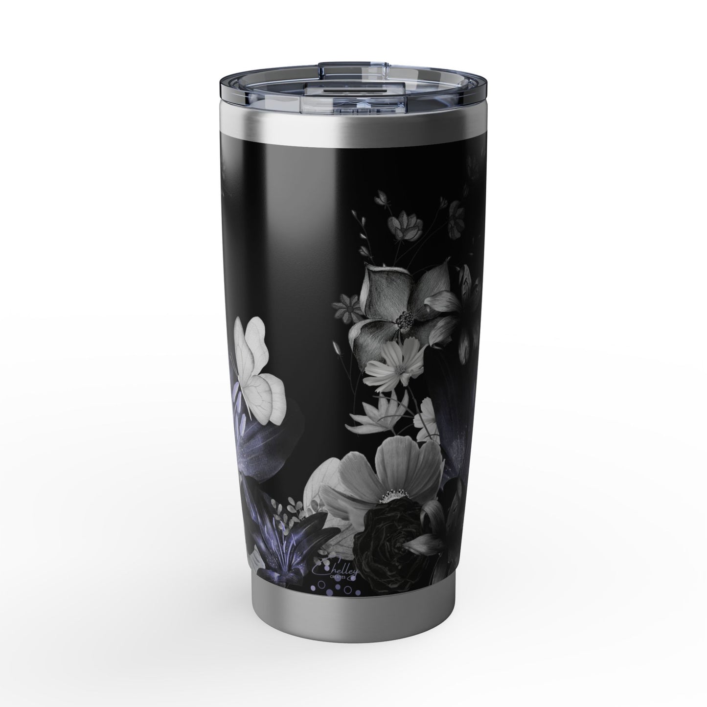 Nocturnal Bloom | 20oz Floral Tumbler