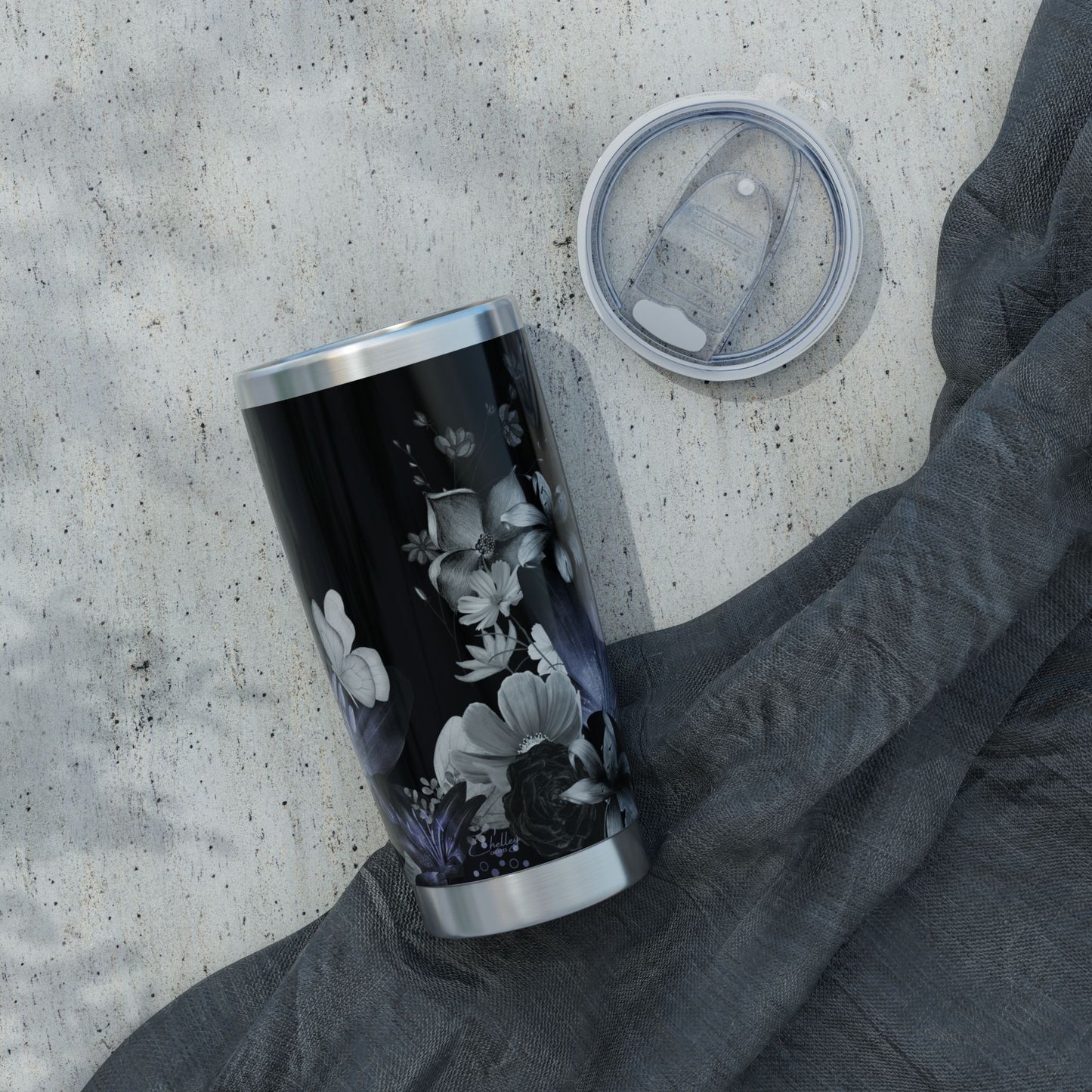 Nocturnal Bloom | 20oz Floral Tumbler