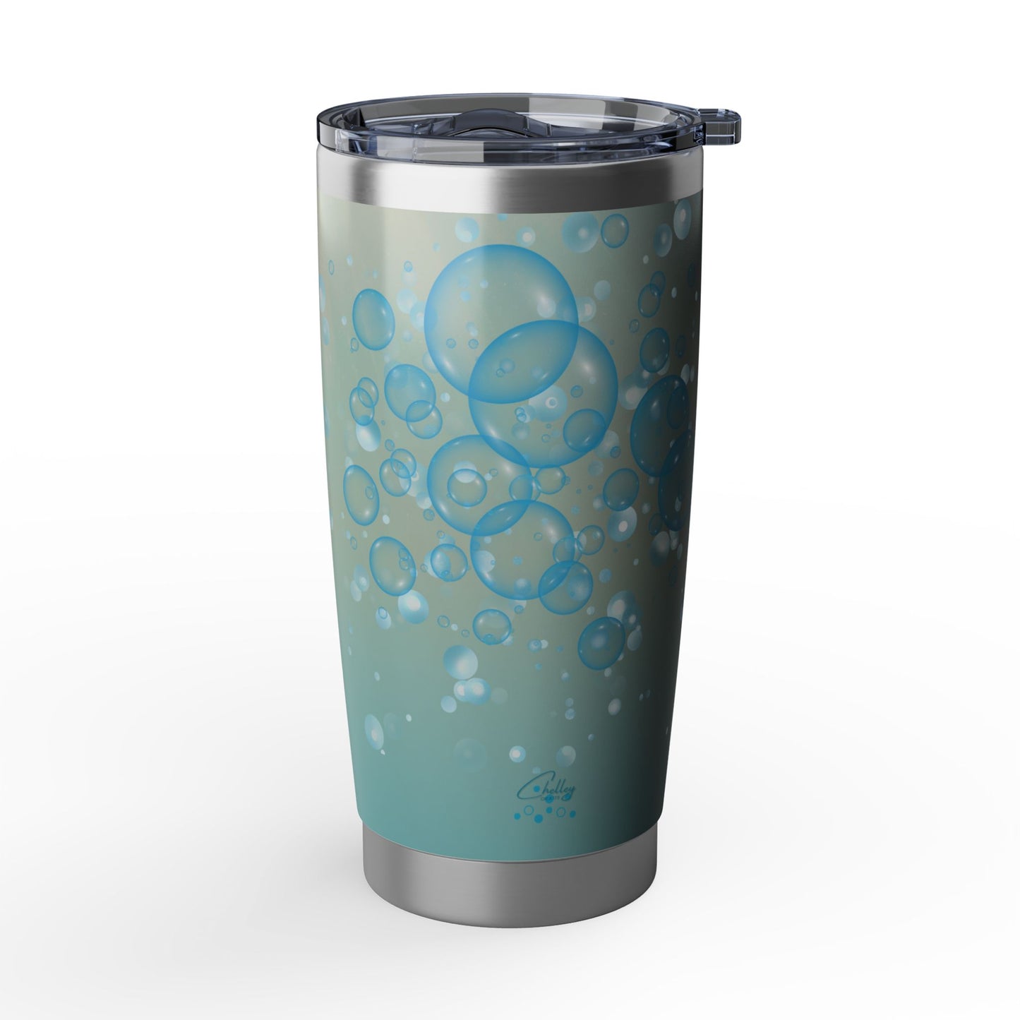 Water Bubble Bliss – Amber Coast | 20oz Tumbler