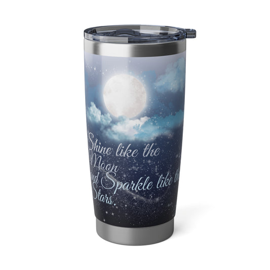Shine like the Moon – “Beyond the Night” Collection Tumbler